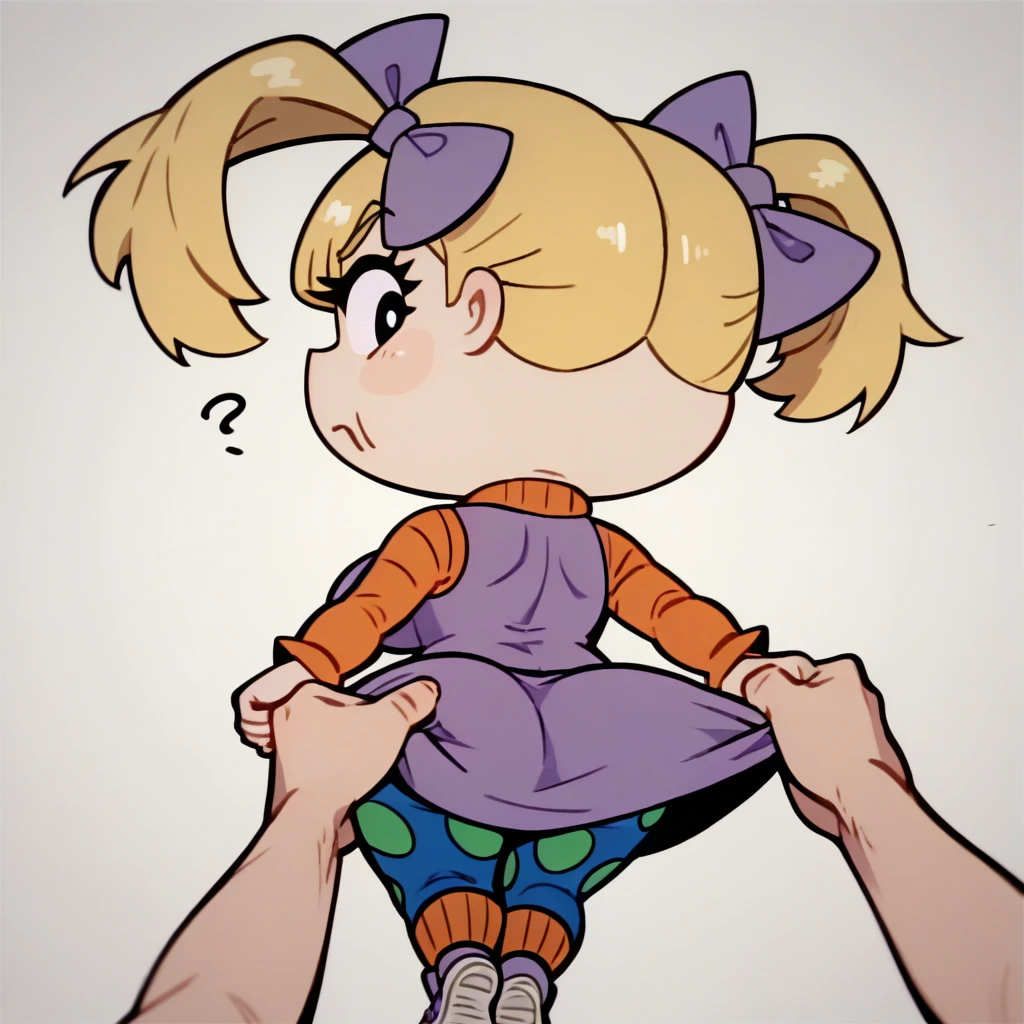 ((1girl, solo, chibi, large head, short stature)) masterpiece,best quality, highly detailed, pacifica northwest from gravity falls, 1girl, solo, cleavage, blonde hair, long hair, earrings, jewelry, makeup,, blue eyeshadow, boots, looking at viewer, blunt bangs, bangs, long hair, belt, hoop earrings,  purple jacket, blushing, standing, full body, brown boots,((seen from below, dynamic angle)) , purple hairband, forest background, standing, ((light blue jeans)), ((wetting self,  stains, puddle)), ((scared, screaming, hands on cheeks, closed eyes, crying, sobbing, open mouth))