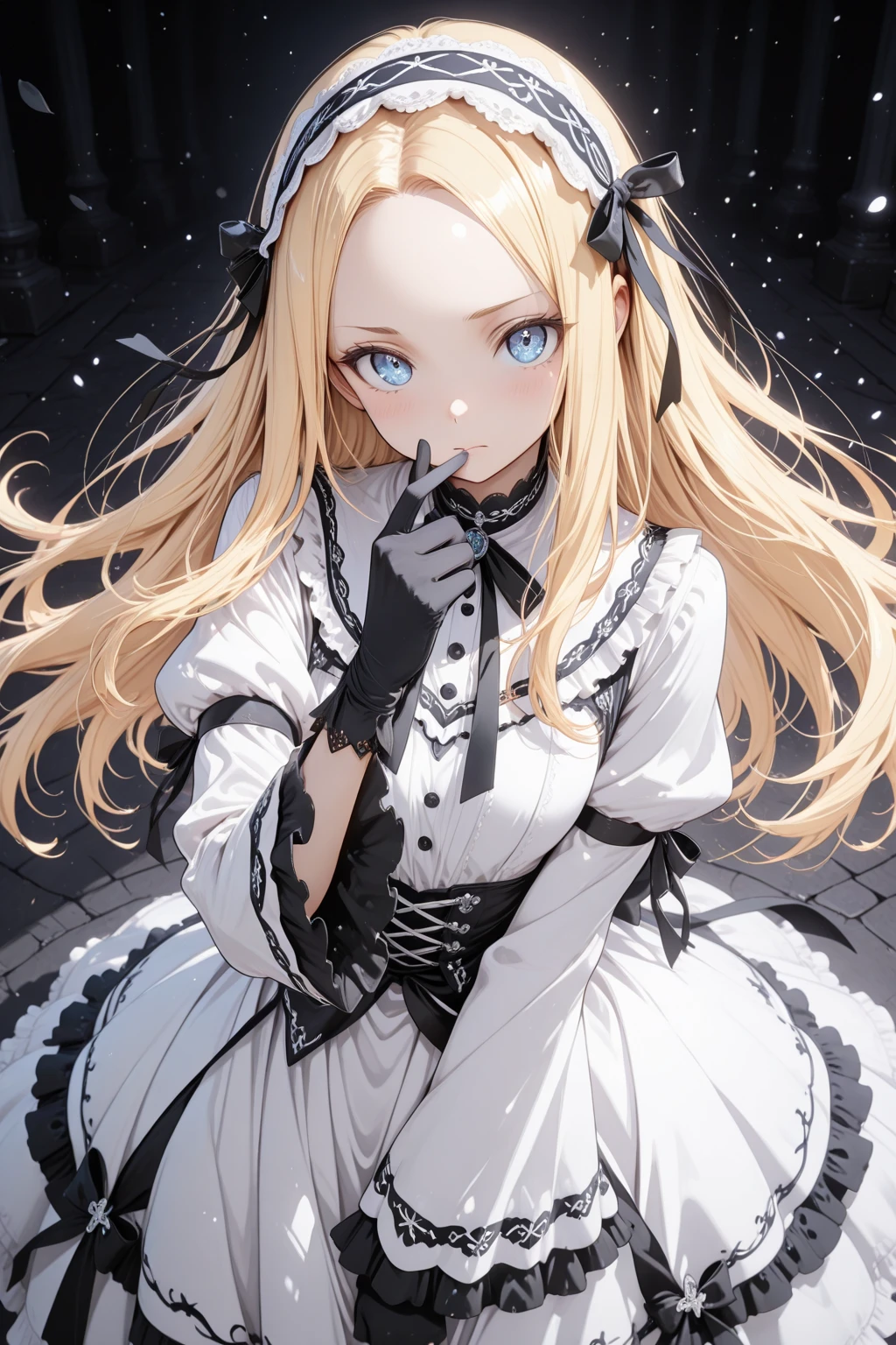 :1.5,((,,vulgarity,_face,hat,lolita_long_dress,)),((masterpiece:1.5,best_quality:1.5,ultra_detailed:1.5)),((blonde_hair,blue_eyes,pale_skin))