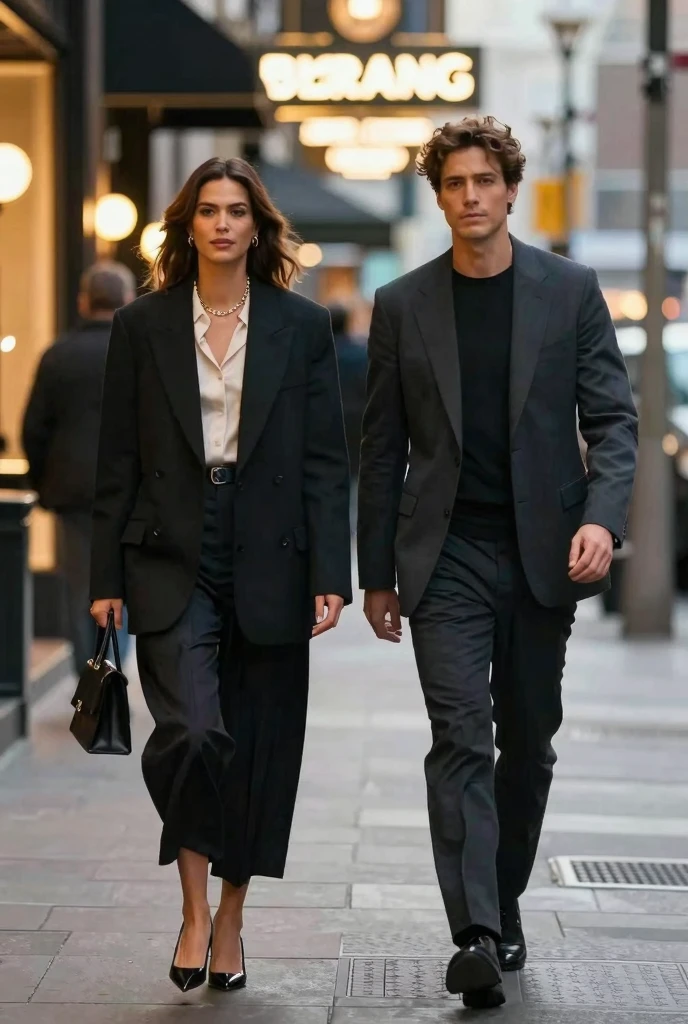 female, black coat, black closed buttoned-up black trench coat from the 1930's style, 5 foot 5 inches tall, slim body build, waist-length wavy brunette black hair, bright green eyes, 28 age, ethnicity india, ethnicity middle eastern.