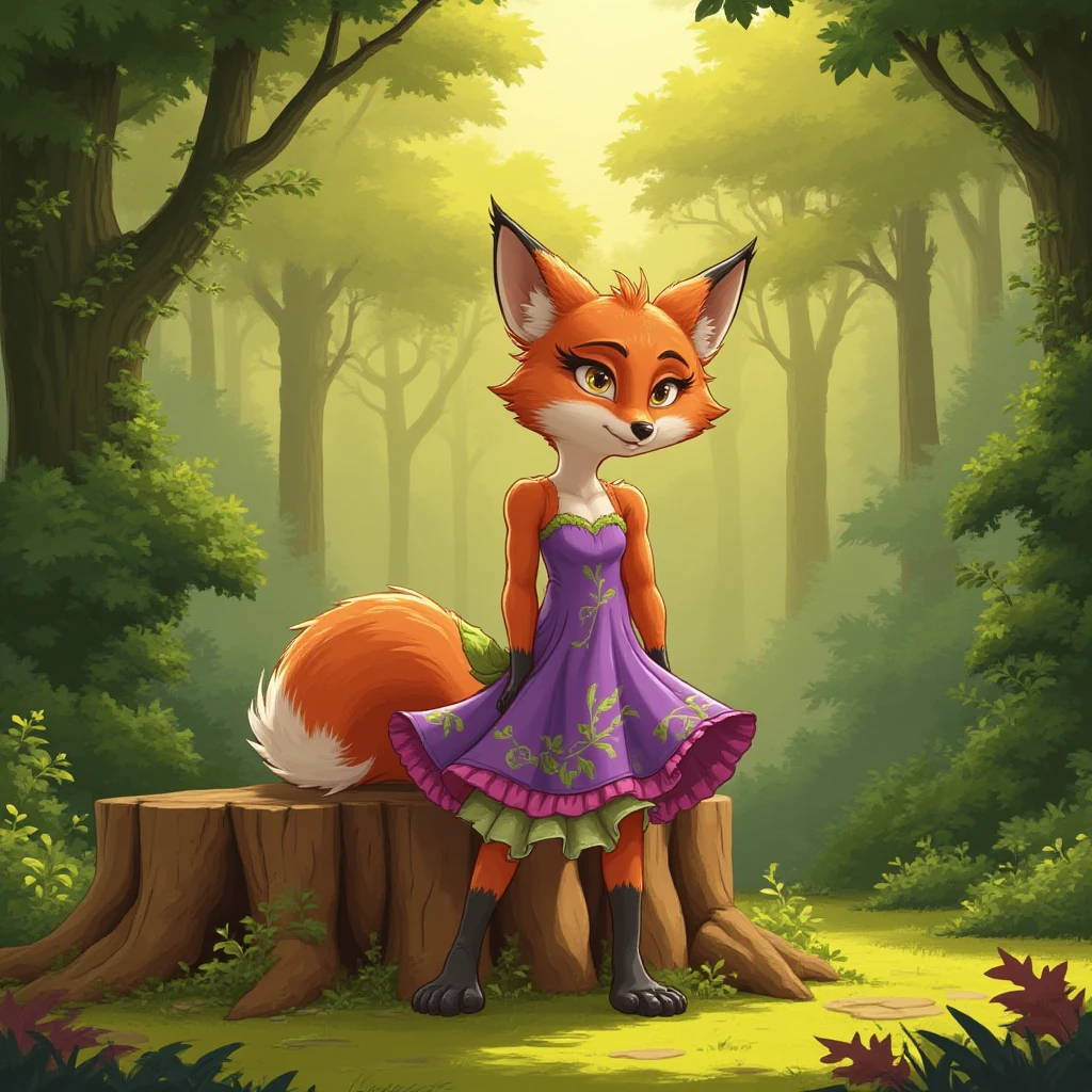 Create an illustrated, hand-drawn, full-color image of an anthropomorphic deer women. The artwork should be rendered in the style of "Breath of the Wild," featuring warm lighting and shadows. Include graphite shading, stencil marks, and airbrushed acrylic paint effects. The image should be of the highest quality, a masterpiece with intricate details. The deer women should have a female, humanoid, furry appearance with grey skin. She should have luscious lips, a wide smile, and bright, expressive eyes, exuding beauty, cuteness, and adorableness. Ensure the image is high resolution and sharply detailed, with a detailed and vibrant background. Incorporate mystical lighting in the background, creating a romantic and enchanting atmosphere.
