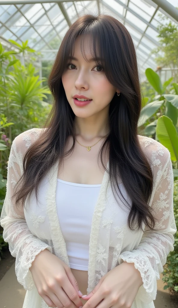 a myanmar woman in a red  posing for a picture, sexy, perfect boob, wearing burmese dress , outdoors, old building, old damage scary structure, night, plants,smile, mixed myanmar, background blur, focus, professional photography, dynamic angle shot, film grain, bokeh, ray tracing, dynamic lighting, tilt camera, from front shot, lens flare,
(((masterpiece))), ((best quality)), , ((intricate detailed)), ((realistic)), (50mm Sigma f/1.4 ZEISS lens, F1.4, 1/800s, ISO 100, photograpy:1.1), perspective,, mature woman, highly detailed, illustration, 1girl, big breasts, beautiful detailed eyes,long hair, bang, brown hair, brown eyes, black , earrings, detailed background, perfect eyes,  eyes, looking at the viewer, from front ,
 (Best quality, 8k, Masterpiece :1.3)), Sharp focus :1.2, A pretty woman with perfect figure :1.4, Slender abs :1.2, ((Dark brown hair, Big breasts :1.2)), (White button up long shirt :1.1), City street:1.2, Highly detailed face and skin texture, Detailed eyes, Double eyelid,
photoreal acmm ss outfit, wearing acmm top, light white acmm top, short sleeves, buttons, wearing acmm long skirt, white and dark green acmm long skirt, acmm ls outfit, wearing acmm top, white acmm top, long sleeves, wearing acmm long skirt, dark green acmm long skirt, printed skirt