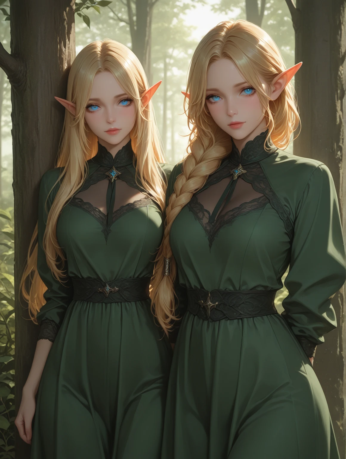 a woman in a black and gold outfit sitting on a ledge, blonde anime girl with long hair, anime goddess, portrait of a female anime hero, alluring elf princess knight,  anime girl, female anime character, beautiful alluring anime woman, official anime artwork, anime girl with long hair, key anime art, epic light novel art cover