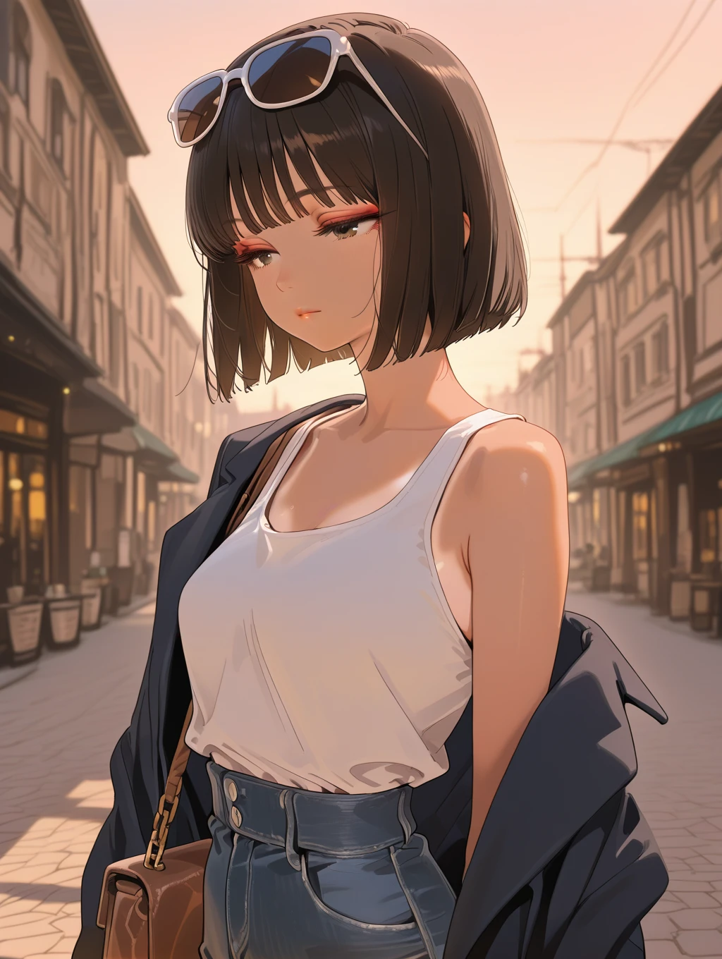 boyish、、high school girl
