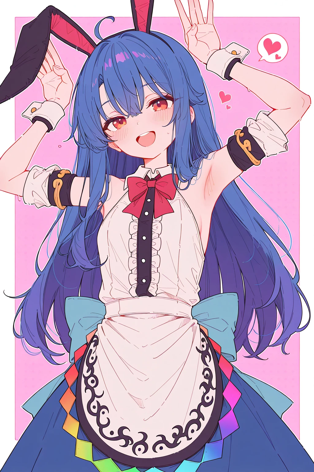 (masterpiece),best quality, expressive eyes, perfect face, 1girl,
 Put your hands on your waist,fair, Gorgeous,Japanese cartoons,girl,lola,Hina Angel, blue hair, blue haired, floating clothes,Grab your waist, Grab your waist, hands on hips , hands on hips,sit, sit on ground, Legs on the ground, flat chest,snowflakes falling,