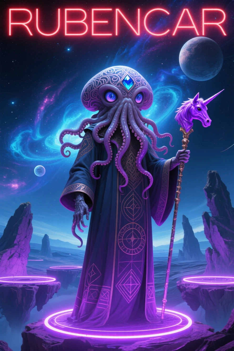 Moonlight on the rocky shore２Illuminate the head-to-body Cthulhu, , Summer dreams under the stars, Russian tableware, From the shoulder, Very colorful,
 The best improvisation,  ((Mordecai - Ardonian Style!)), ((perfect full body detail)), The simple art of magic, primitivism, 原核born物, crimson/One
, ((Highest quality, masterpiece)), ((The finest details)), born:1,1, 8K