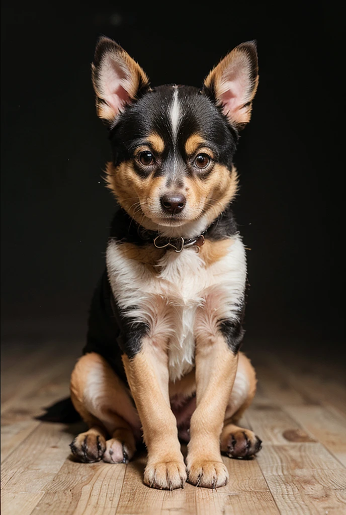 puppy,Cuddly, chibi, simple background, Cute Animals, kawaii