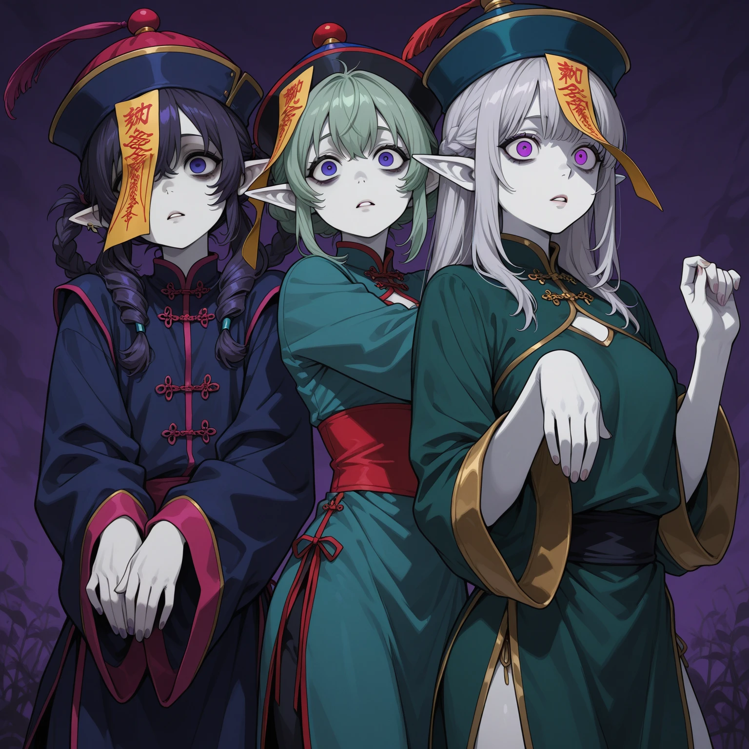 Haz unas waifus goticas