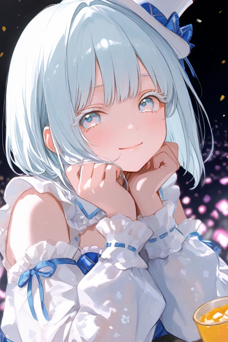 (masterpiece), (best quality), perfect face, beautiful girl, white background background, delicate and beautiful face and eyes, dark intense shadow,
1 girl, vtuber style, cool girl, hololive, amane kanata, streaked hair, short hair, Wedding dress, small , cropped shoulders, clavicle, winking, smile, body visible through clothes, visible through clothes, visible through thighs, (full body), looking at viewer, standing,