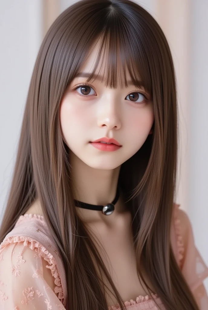 long hair、Brown Hair、Looks like Girls' Generation's Yoona、White T-shirt、Fluttering skirt、Stiletto heels、Big eyes、C Cup、Cute Nails、Natural Makeup、whole body、Height: 168cm、Model Body Type、I have a supplement