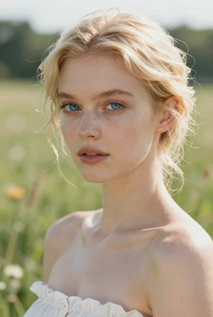 dbwl woman with ((many huge beauty marks on her) pale white skin)  
,  SFW,  
 ((  ( (full body portrait)) ) )  ,   natural (  (pale light blonde eyelashes) ),  wearing a dress, blue eyes, sexy, beauty,
pale white skin  with ((many huge round beauty marks)) , (light pale blonde eyebrows), natural light blonde,  (detailed pale white skin),
 in frame,  happy,
detailed, outdoors, sunny, high resolution, photograph, RAW photo,