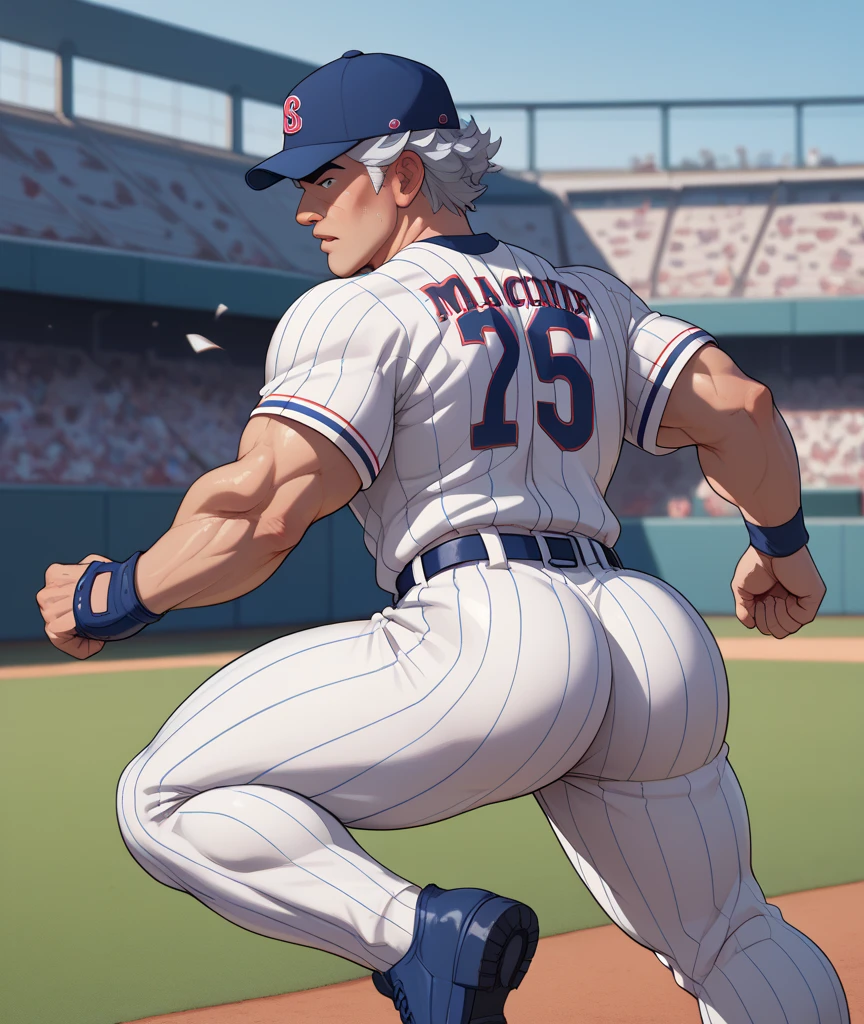 Hominidae, Pose for Camera. 4K, high resolution, Best quality, posted on e621, (Two anthropomorphic white tigers:1.2), Anthropomorphic white tiger, male people, 20yr old, Thick eyebrows, Light blue stripes, Ultra-short hair, shaggy, Strong body, large pecs, (()), They play softball together, Pink milk clusters, sweat leggs, White leggings sweatpants, Small raised, on a grassy field, (sport, Muscular, Heavyweight:1.2), Correct , (White background:1.1), (by Chunie, author：Taran Fidler:0.8), (Detailed eyes:1.2), Sexy, (cel-shaded:1.2), cartoon shading, Happy expression, Be red in the face, (view the viewer:1.2), Look ahead,hot body hot belly. Show bear your huge . I wanna cook you  Drencheds . I sucked you big  Drencheds . I want to hug your big belly. Show you  Drencheds . Please show me your huge  Drencheds  🍆 