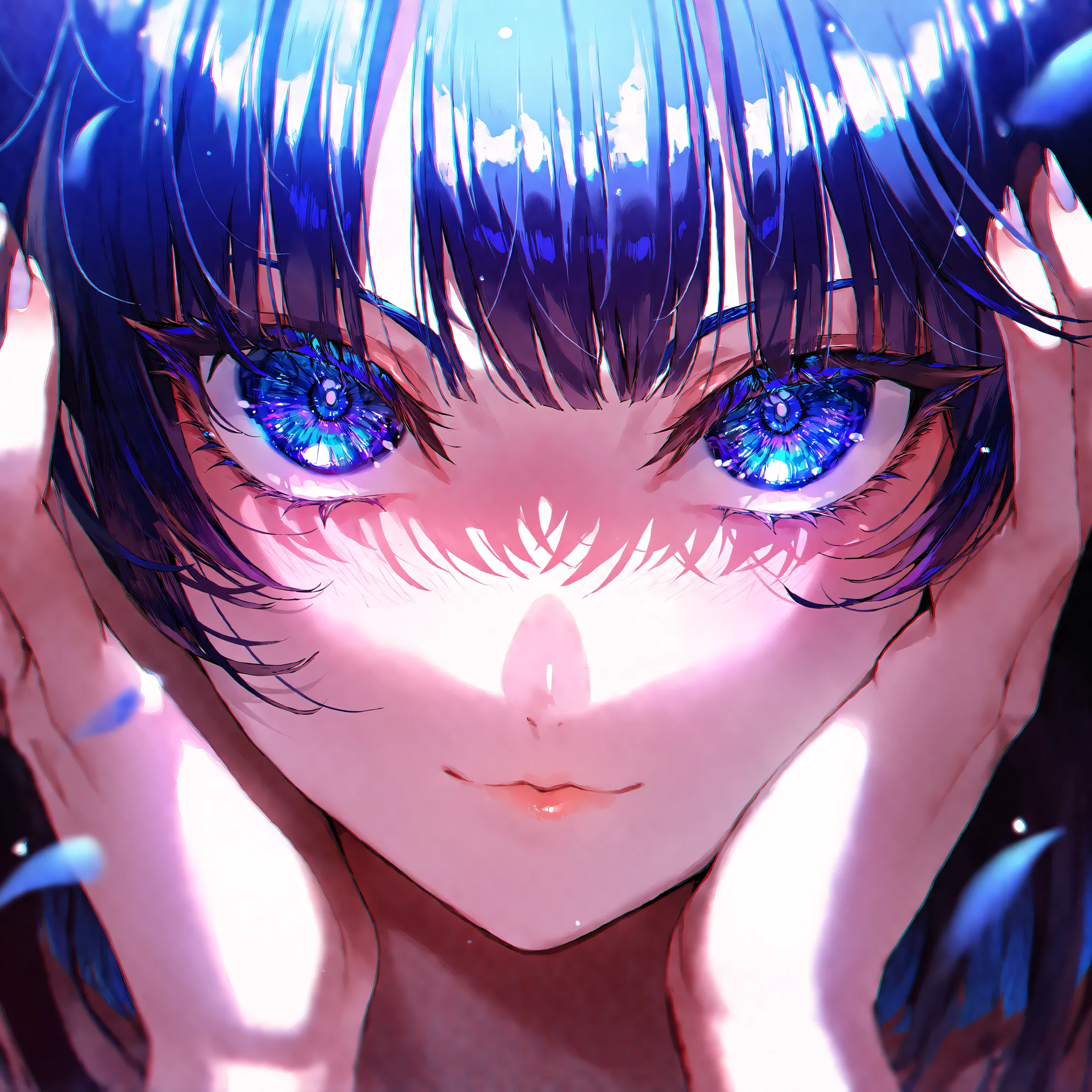 高精細アニメイラスト生成
