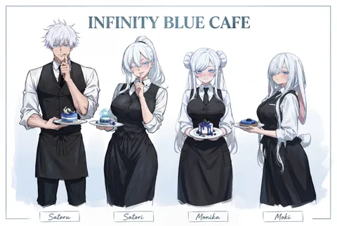 Infinity Blue Cafe: Meet the Crew! 💙