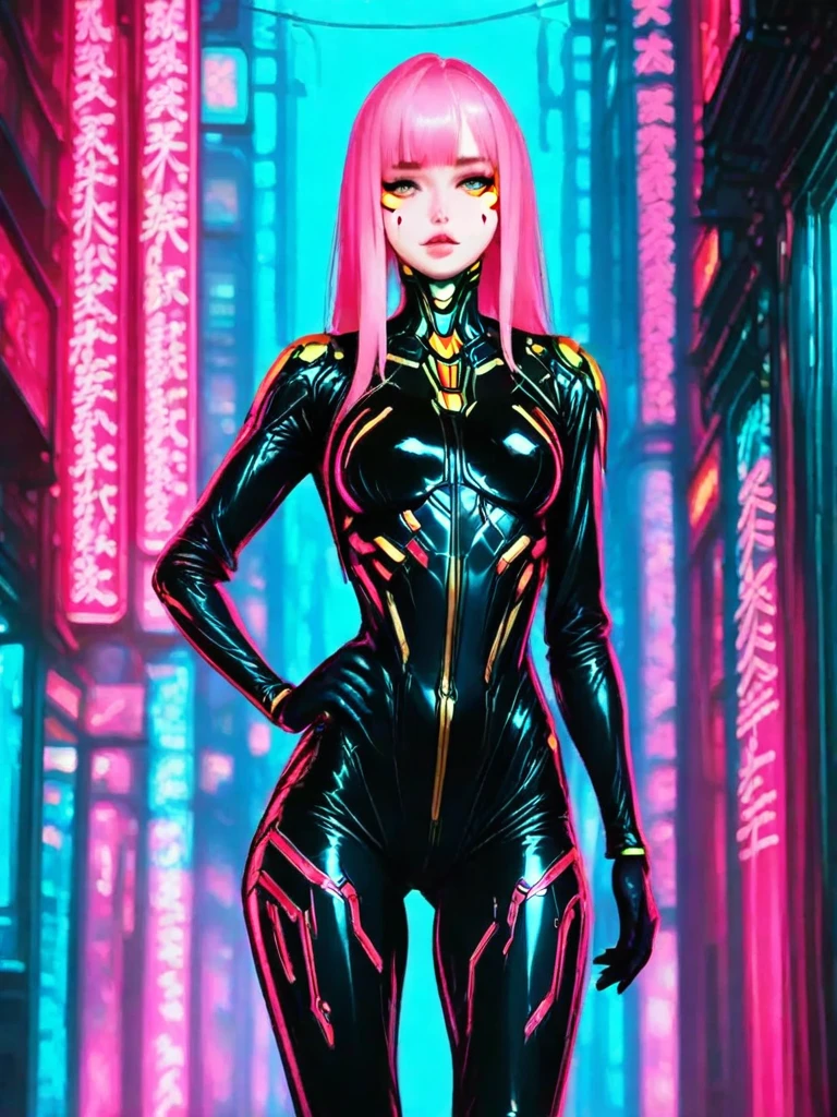NeonCyberGirl_v1 v1