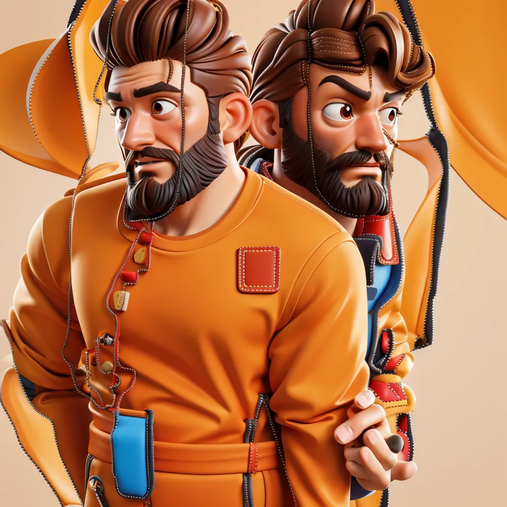Geração 3D de Personagem Cartoon