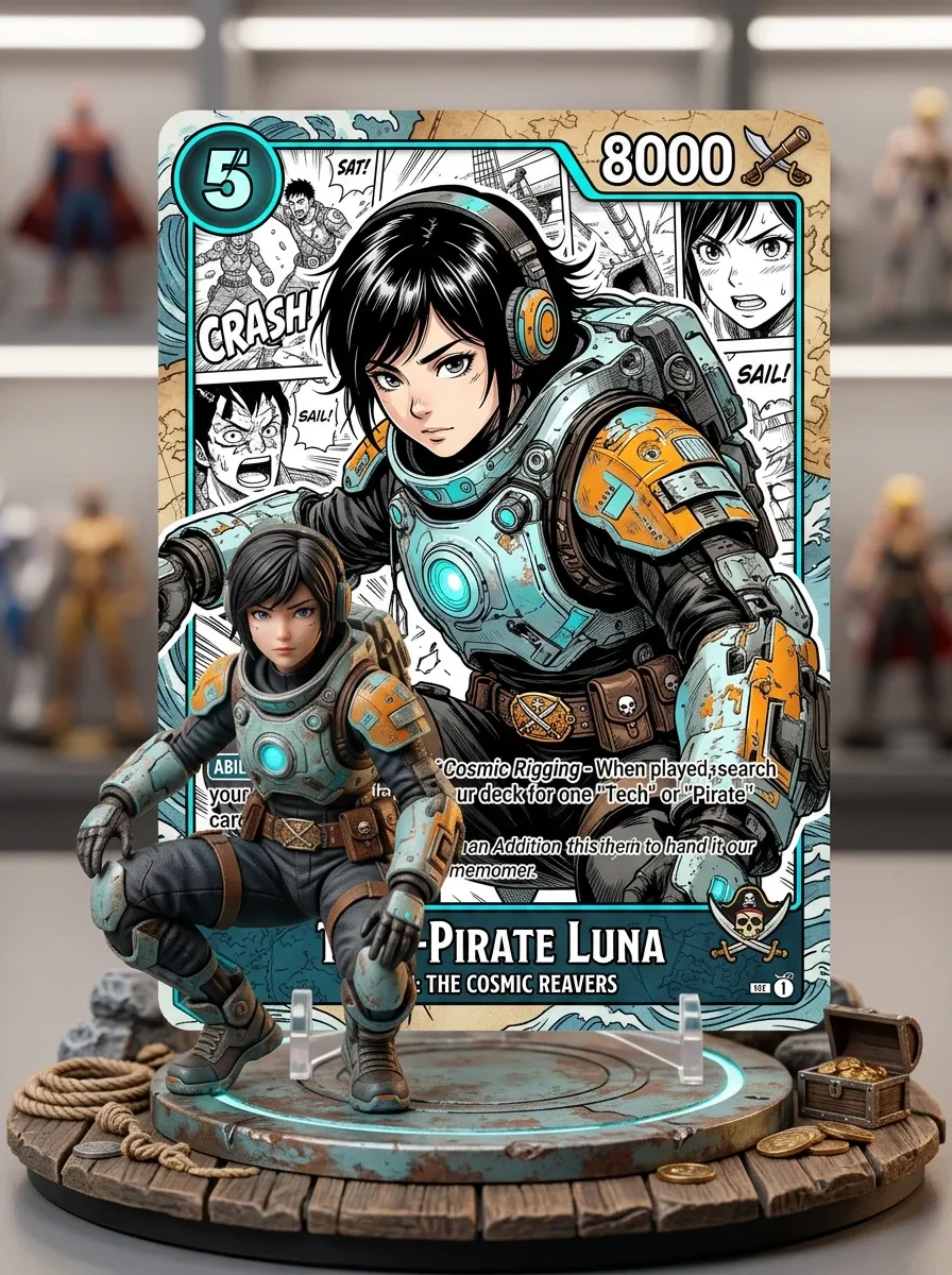 Manga Pirate TCG Card