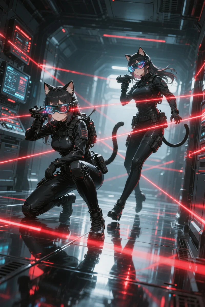 Cyber-Kitty Agents: Mission Im-paw-sible! 😼