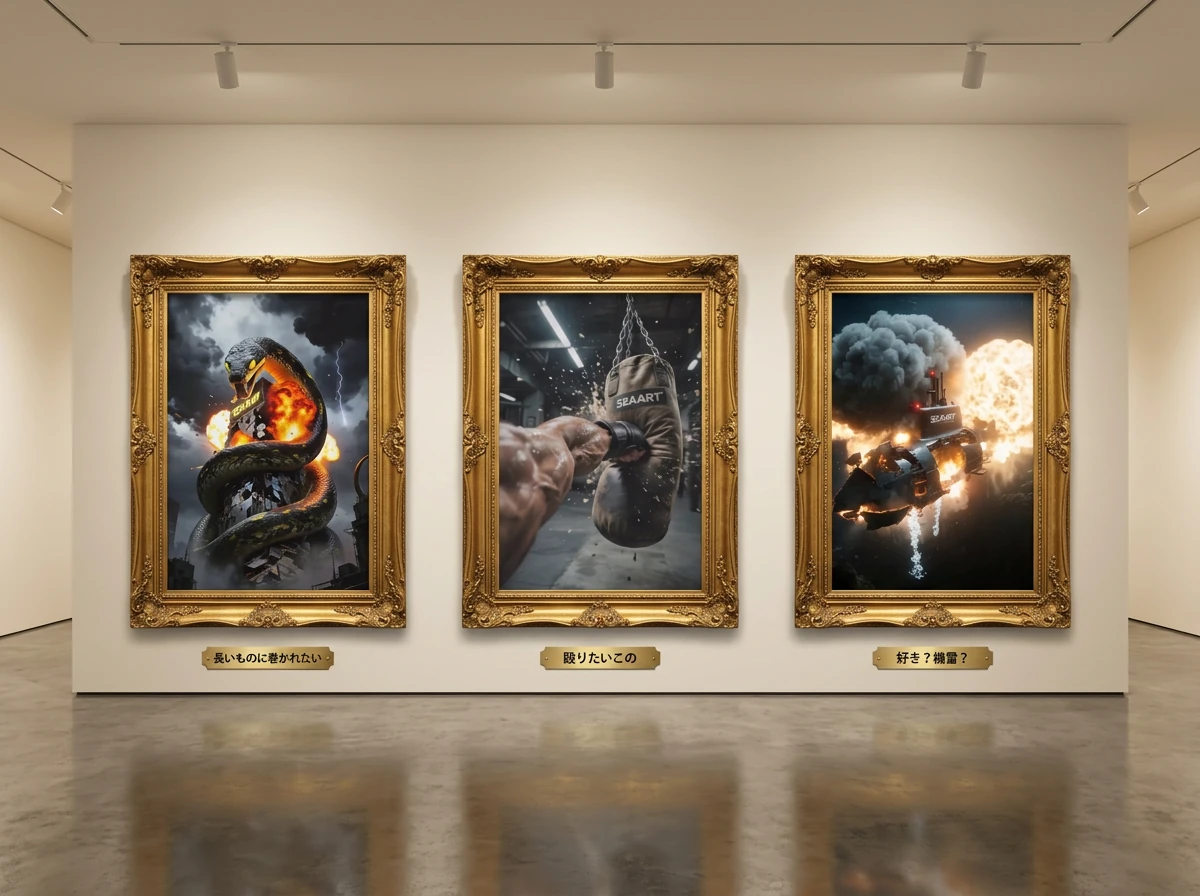 爆破写真展