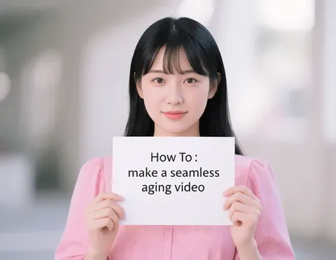 【視頻】如何製作無縫變老視頻