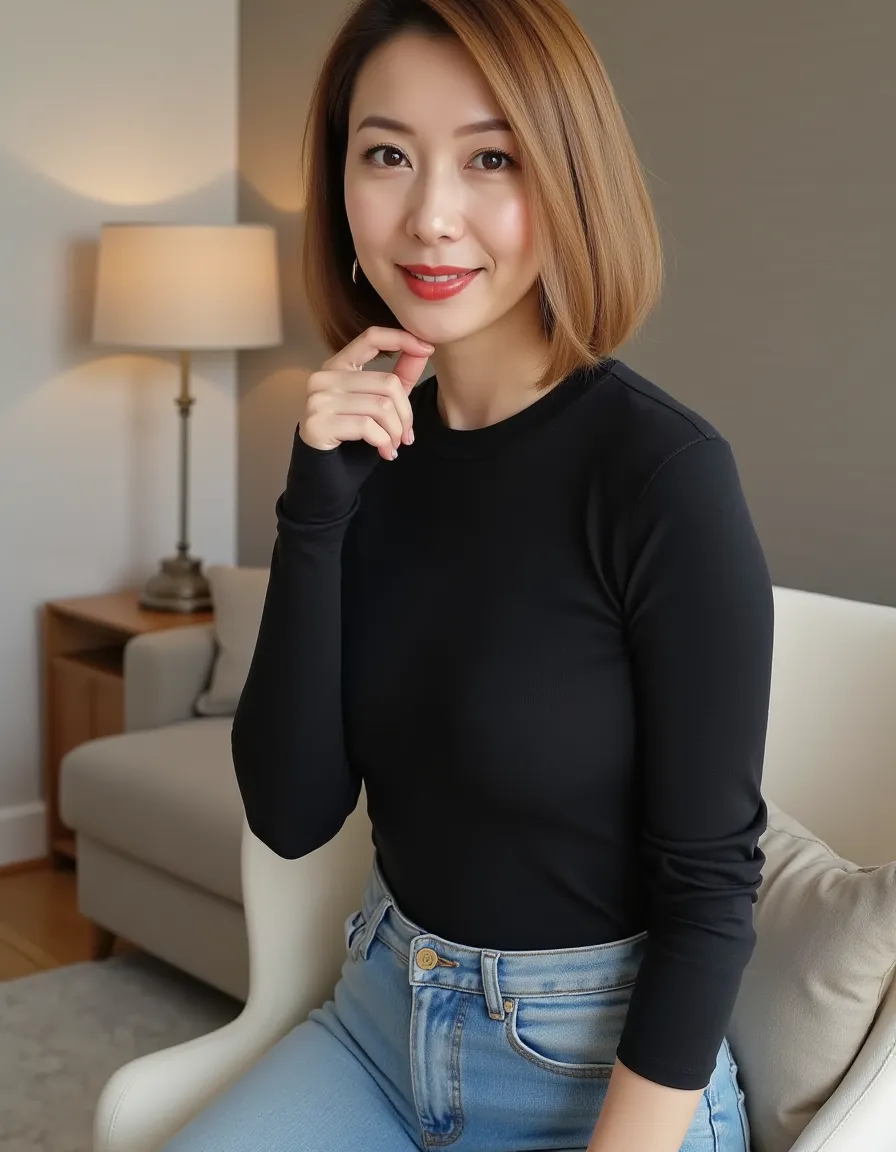 リアル女性ポートレート生成