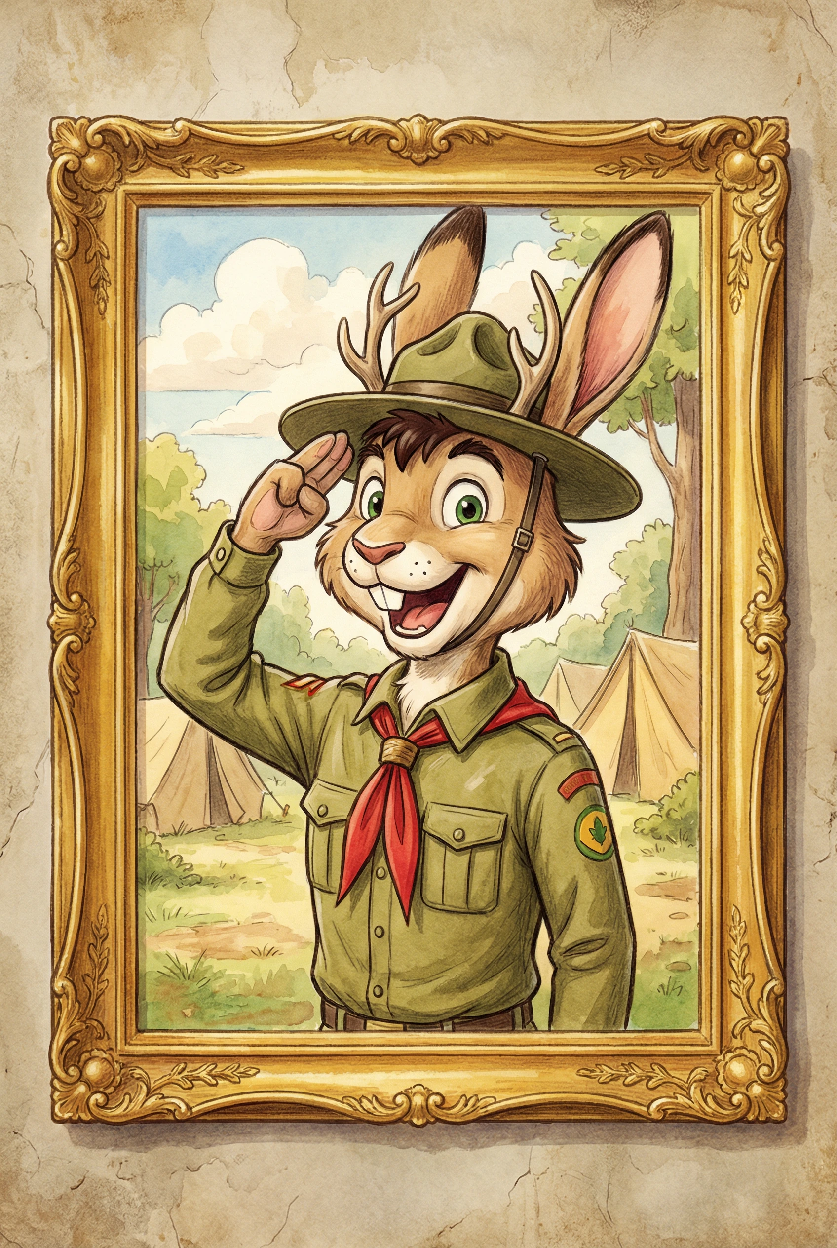 Furries Wearing Campaign Hats 1