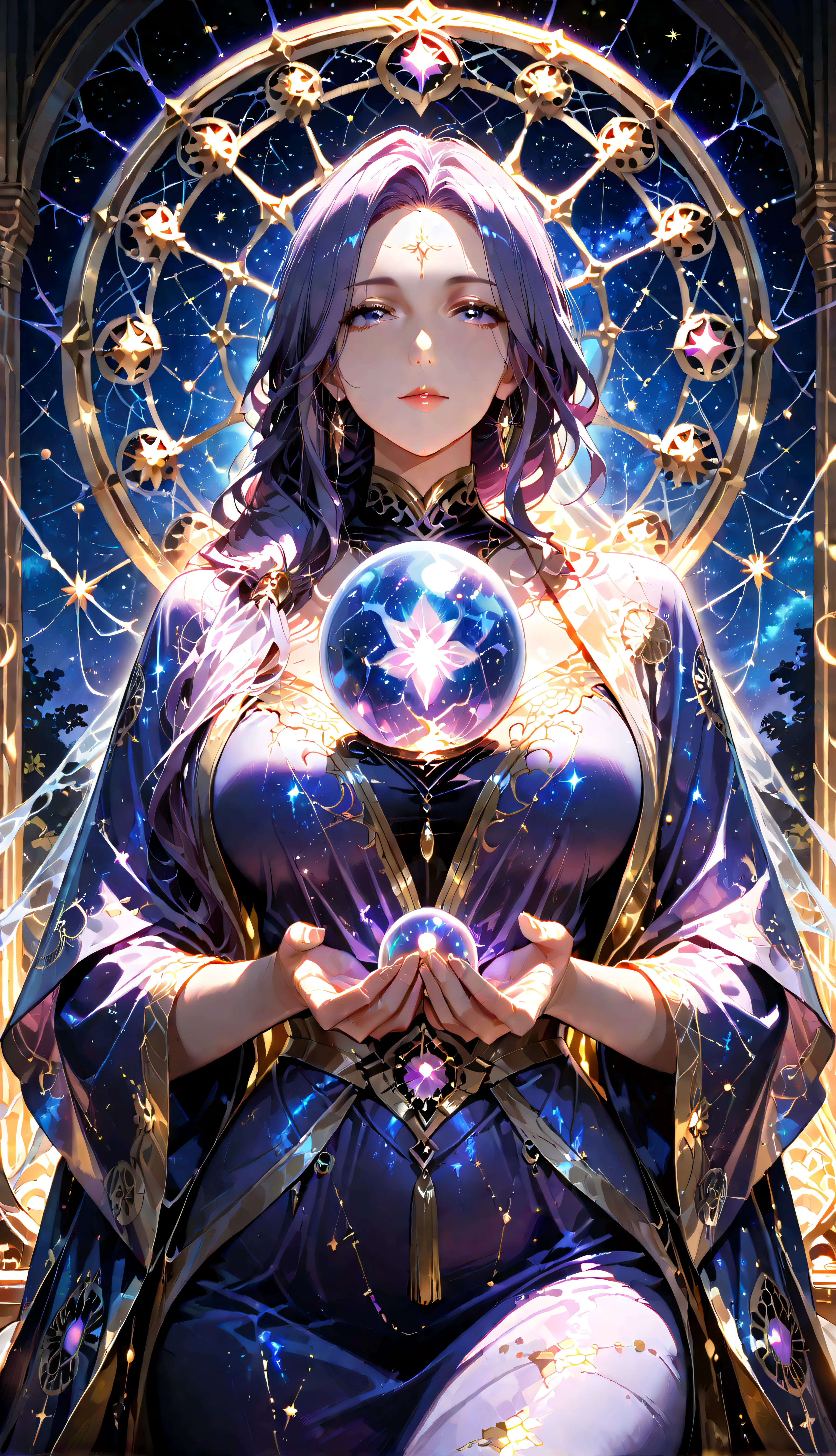 Celestial Oracle Anime Portrait