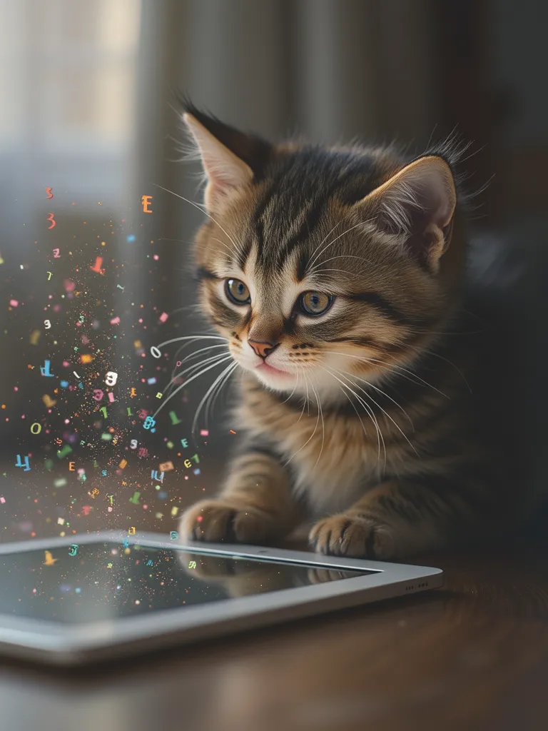 AIキュート猫生成フロー