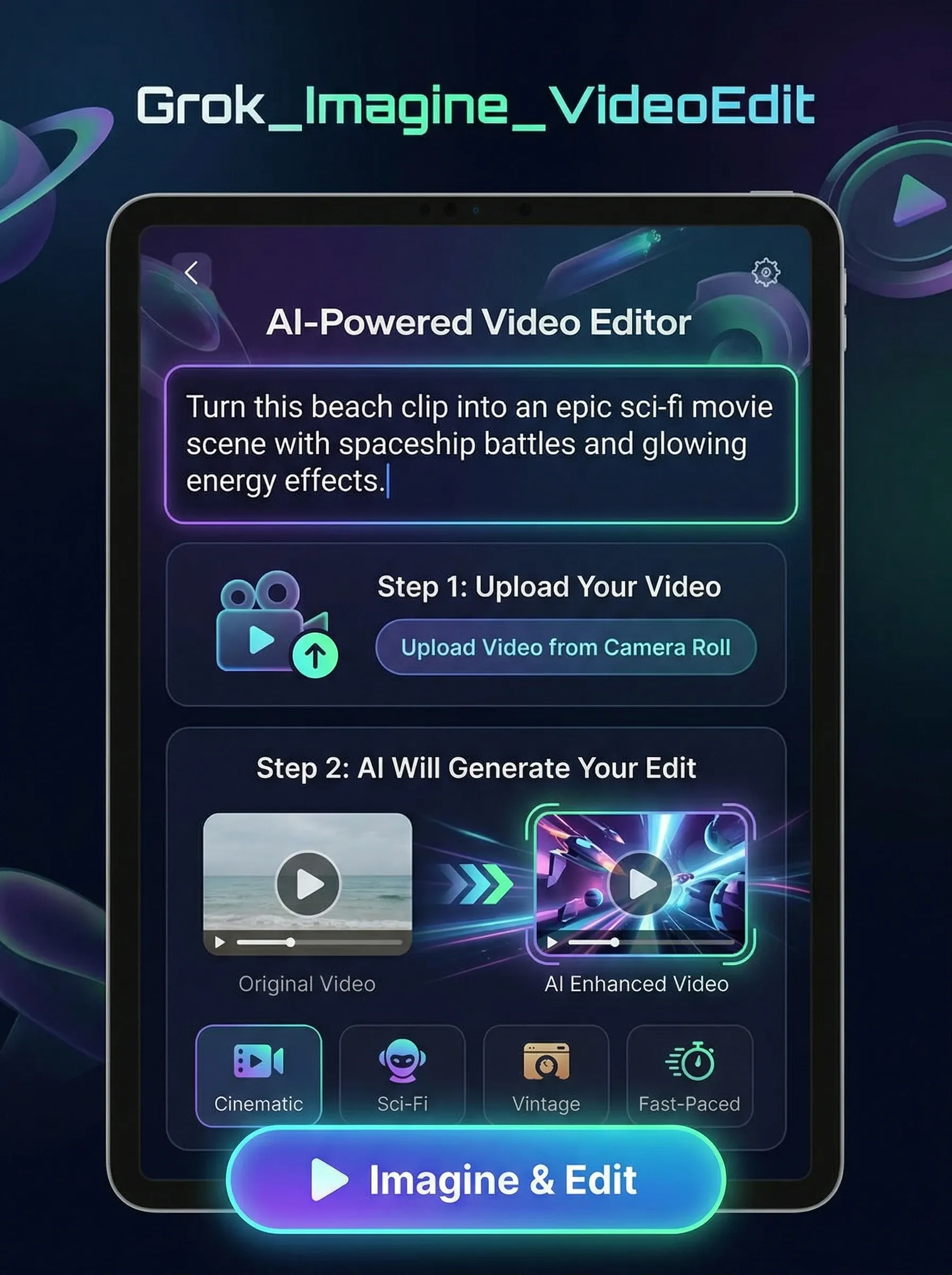Grok Imagine VideoEdit