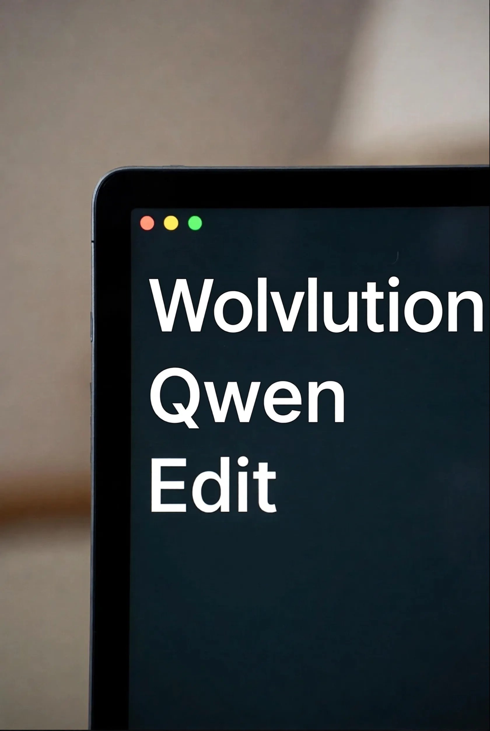 Wolvolution Qwen Edit v1.0