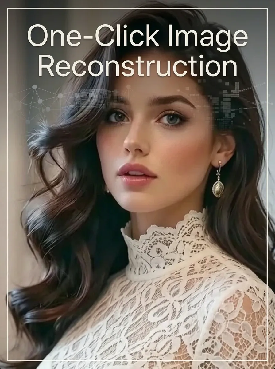 Reconstrucción de imágenes con un clic