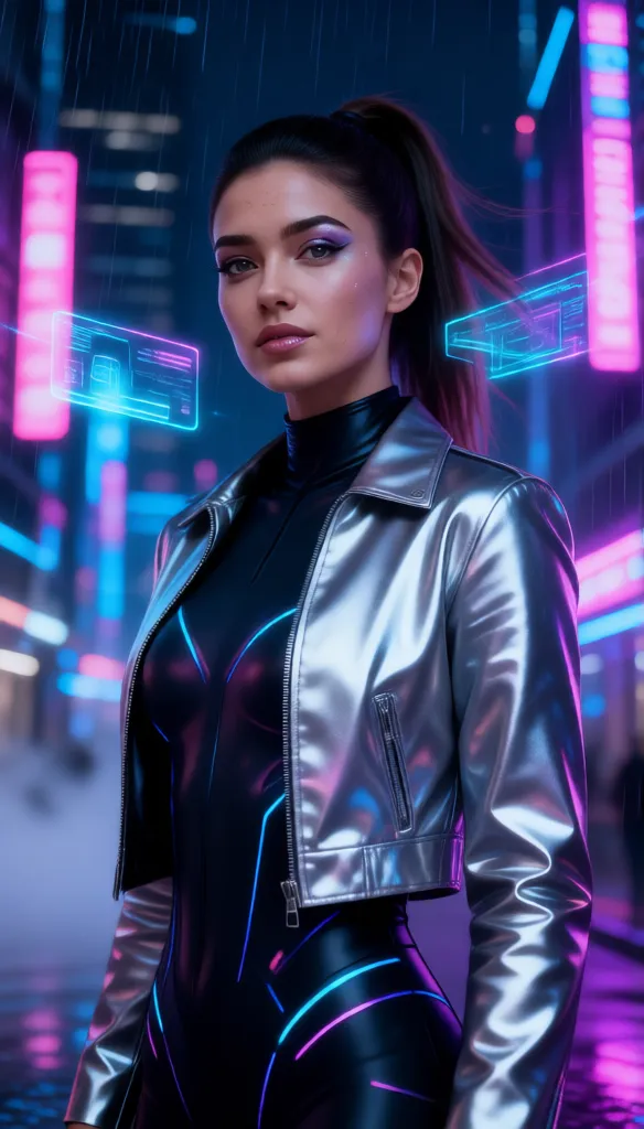 Wan2.2 Neon Cyberpunk AI Image & Video Generator