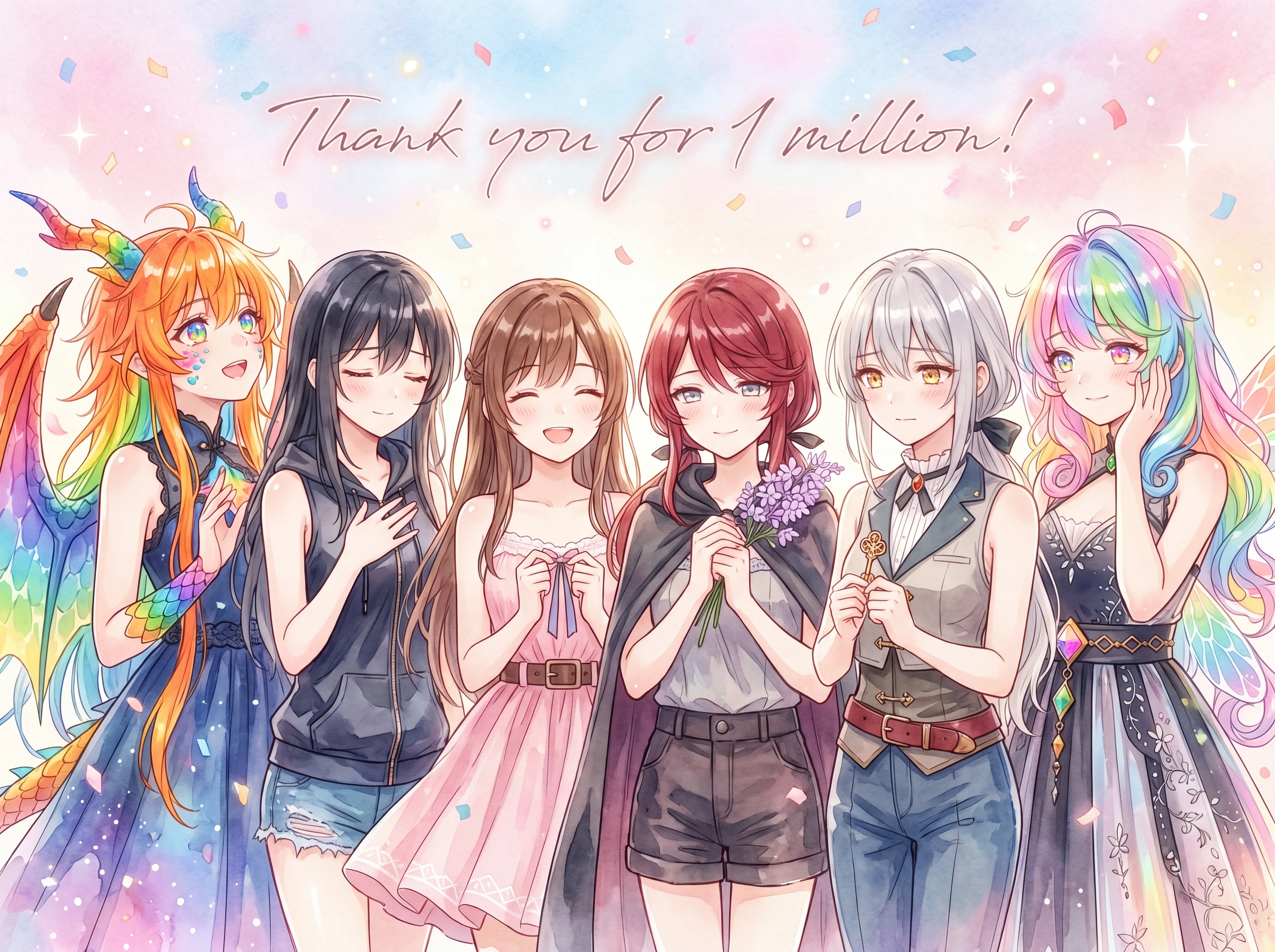 Thank You. 1 Million Likes/Favorites