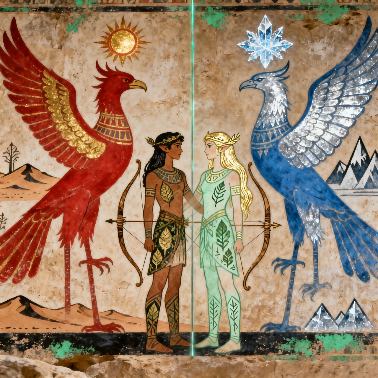 【王国編年史 (B)：1-1】至宝：双子鳳弓 — Relic: Twin Phoenix Bows
