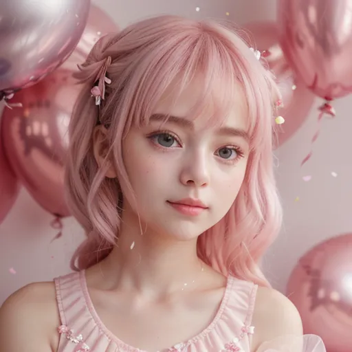 Cô gái anime sinh nhật