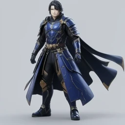 Samurai in Blue Flux2 v1