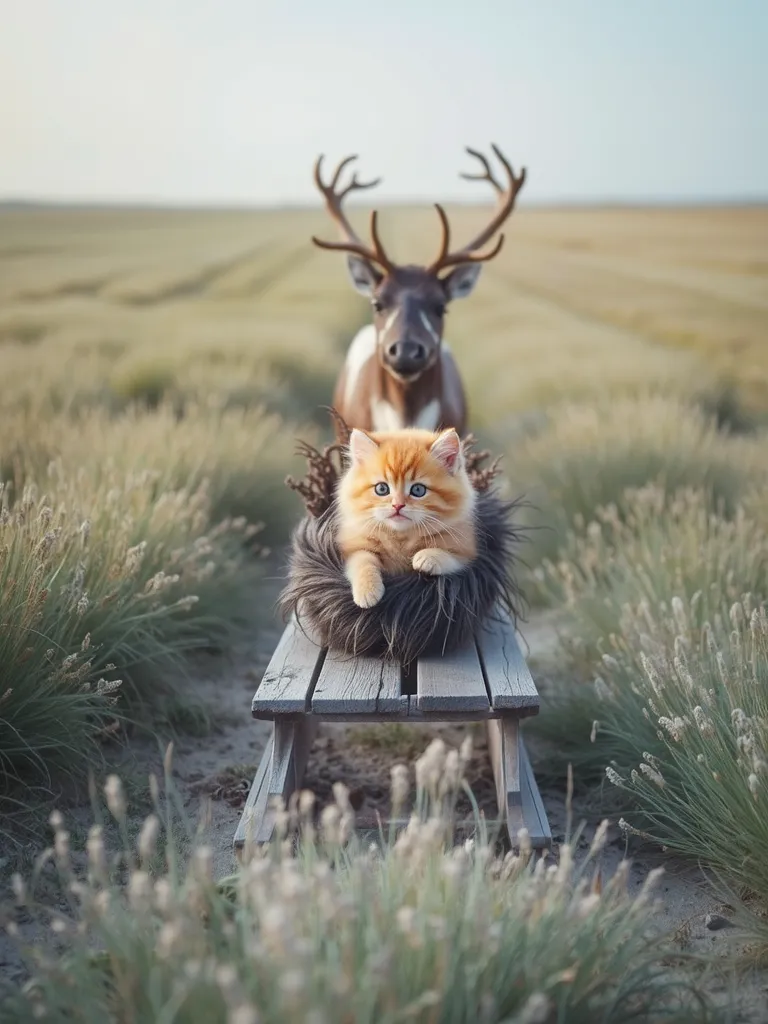 写実的動物イラスト生成