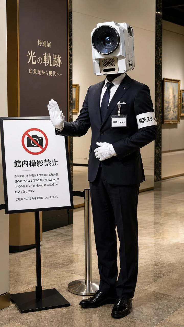 No more 館内撮影