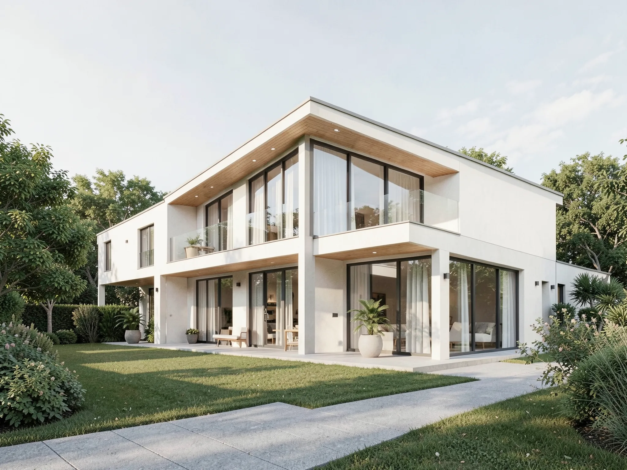 Villa Moderne Génération AI