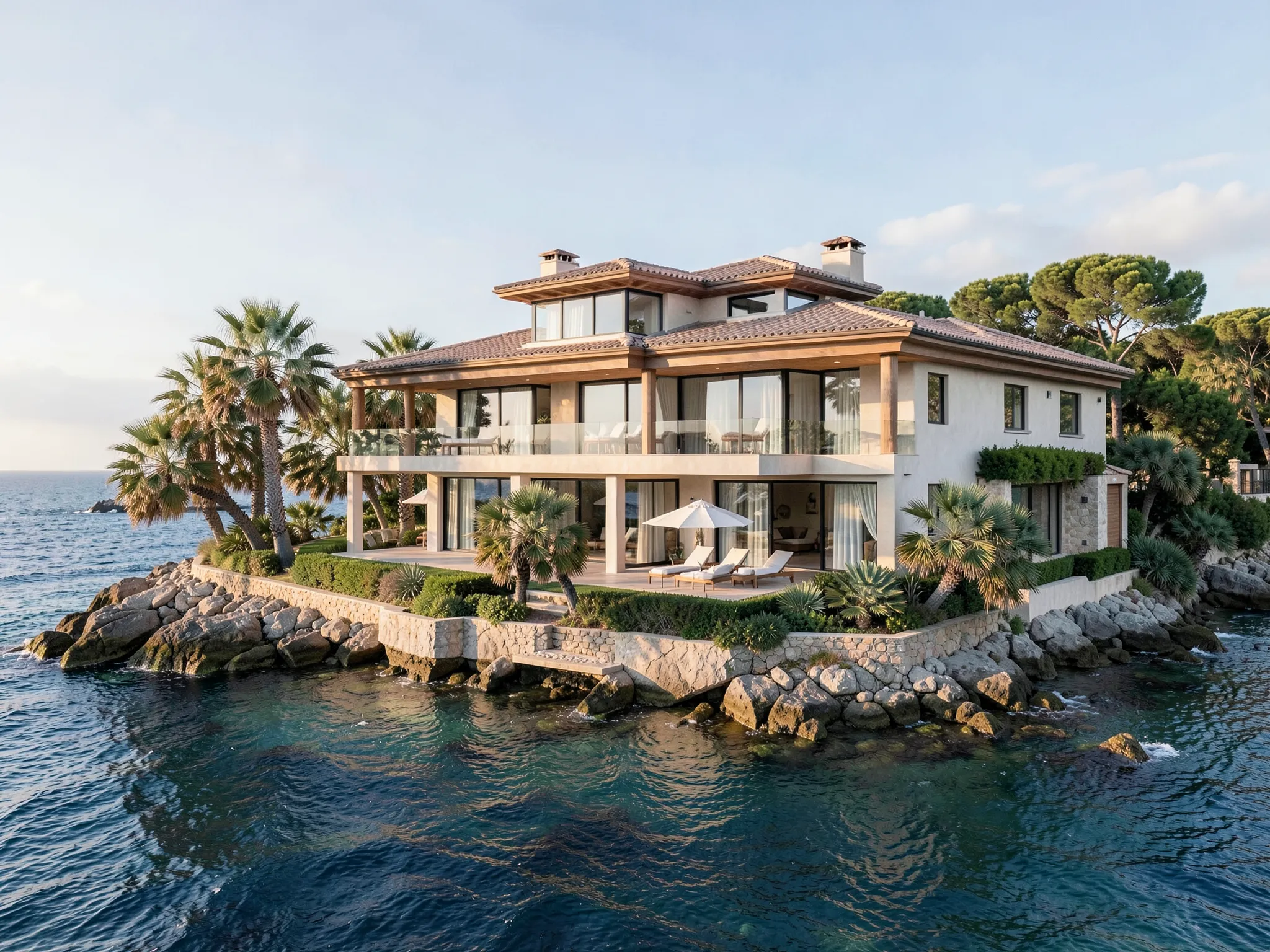 Villa de luxe générative