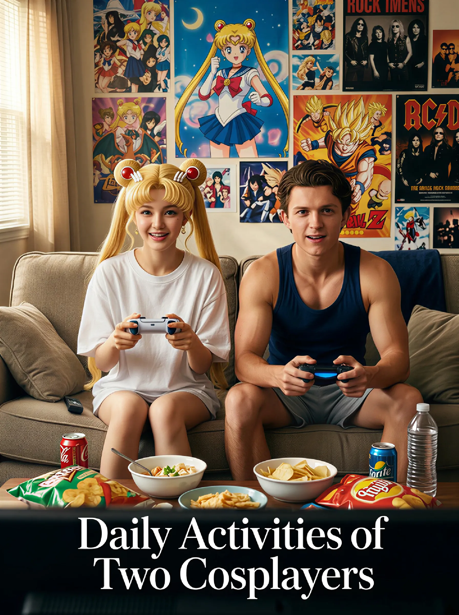 Daily Activities of Two Cosplayers