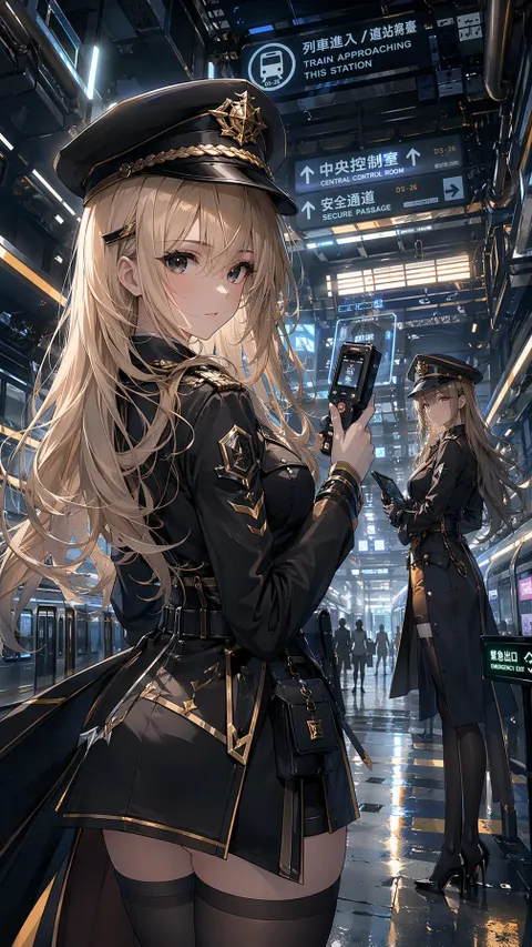 Cyber ​​Subway Patrol looks so cool! 🖤