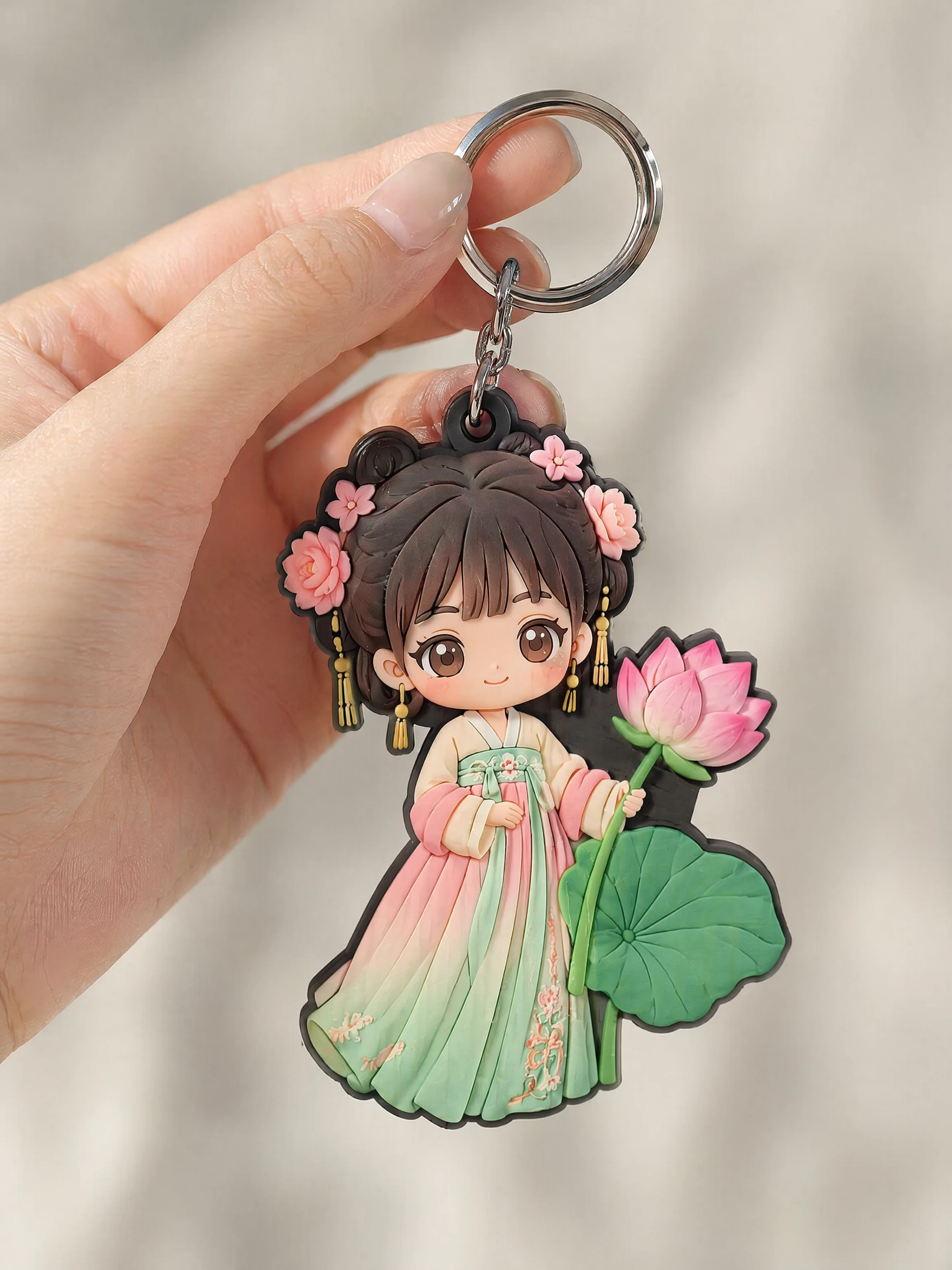 One-Click Cute Keychain