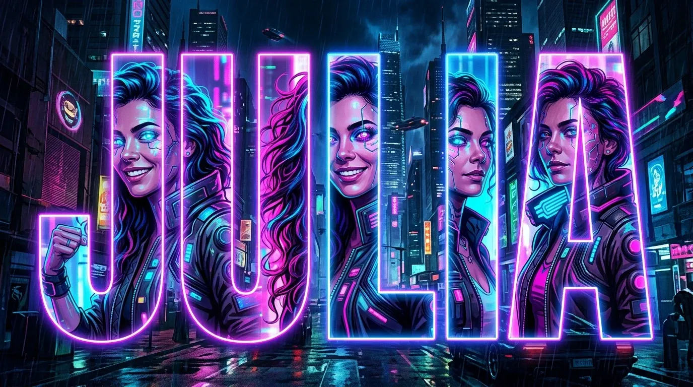 Epic Name Typography Art