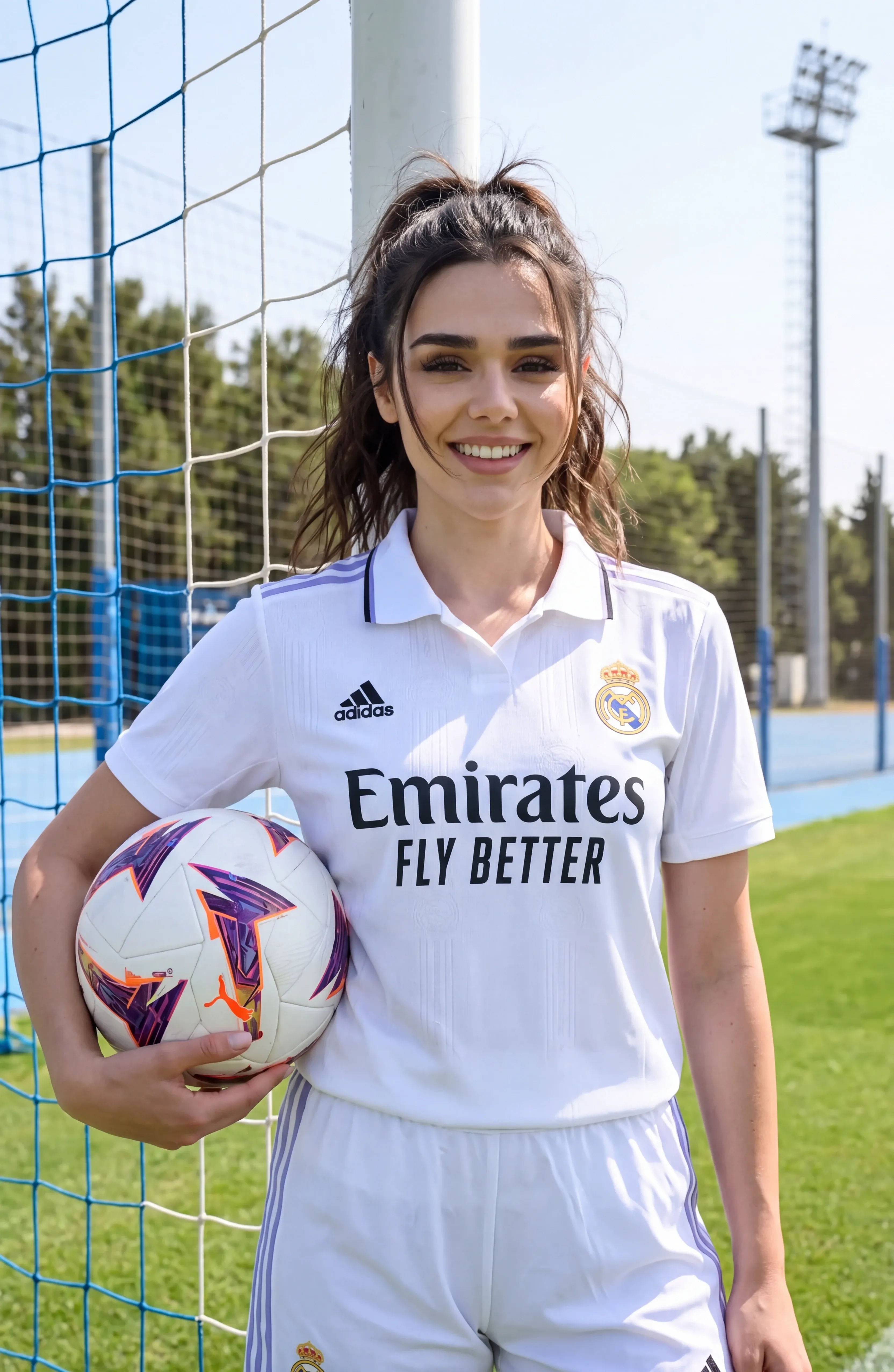 In Real Madrid Kit
