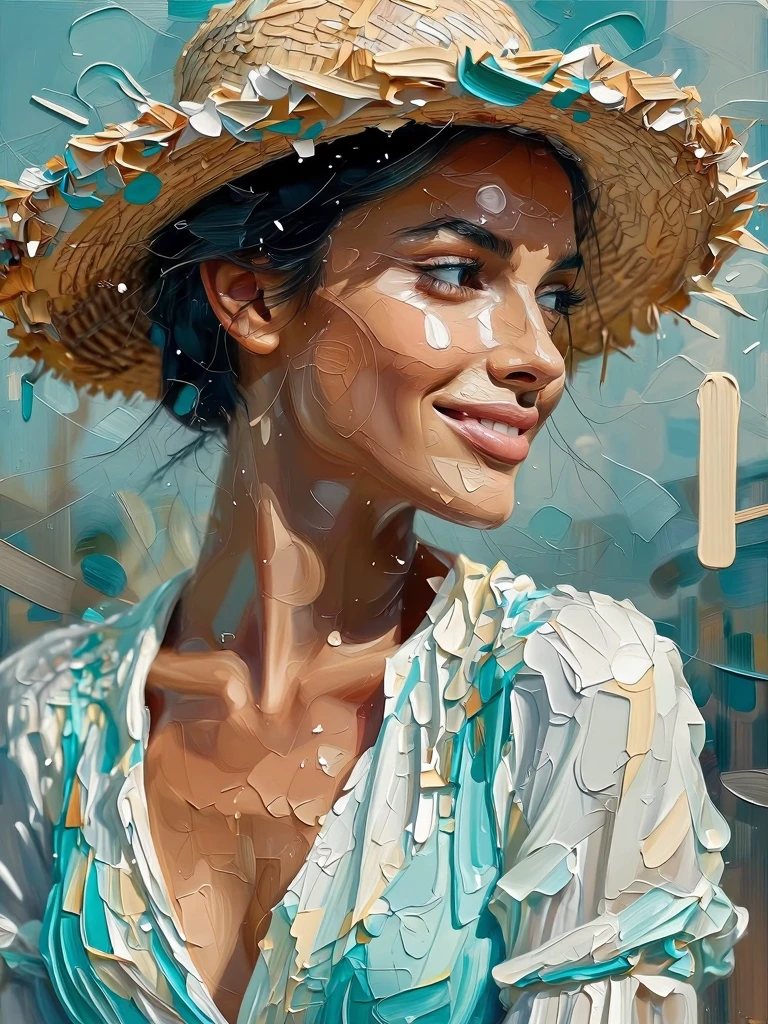 🌿 Солнечное лето в мазках краски
