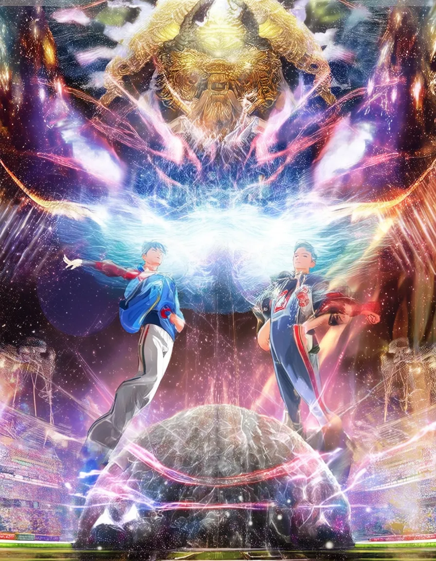 Poster Anime Sepak Bola Epik