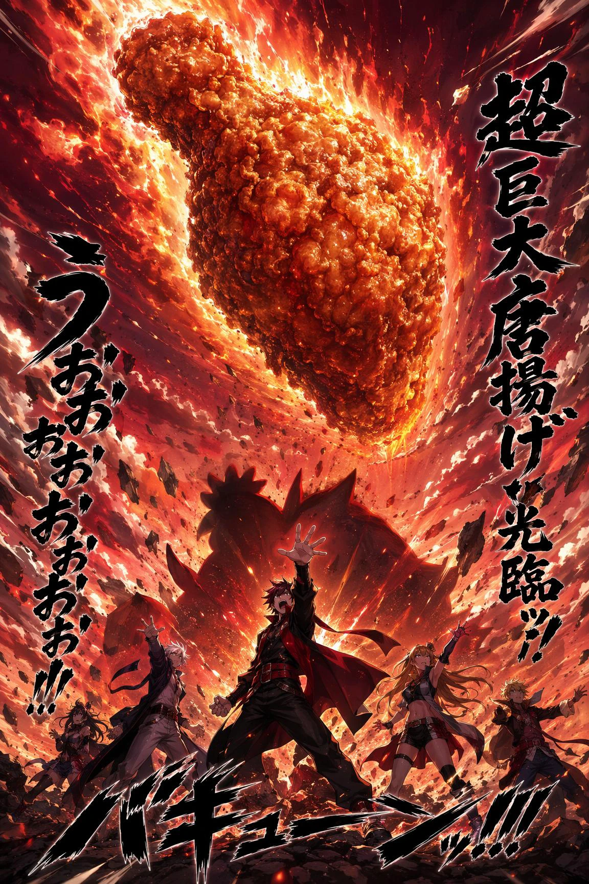 究極奥義・チキン・メテオ（最終決戦）🔥