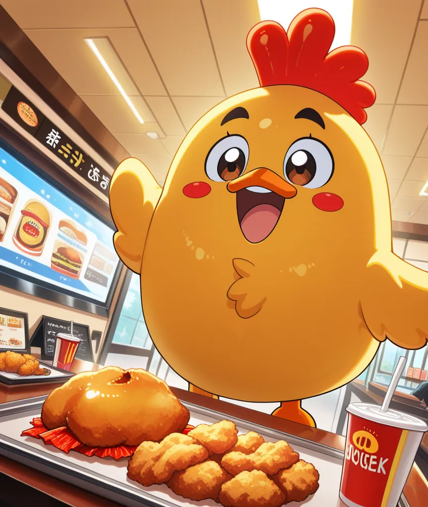 Anime Fast Food Mascot Creator