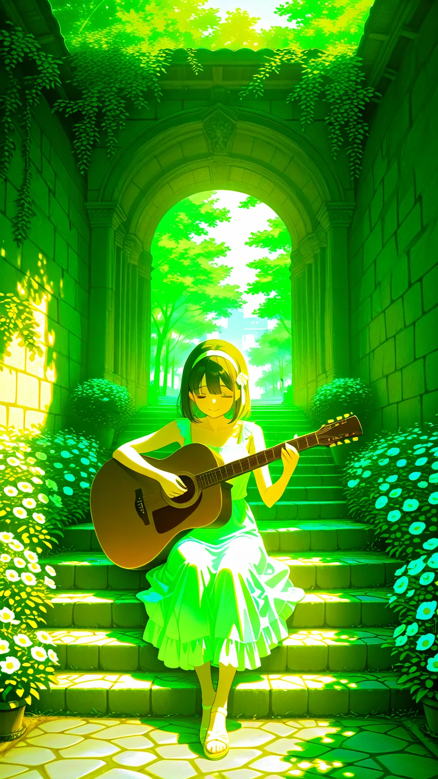 Anime Portrait Scene Generator