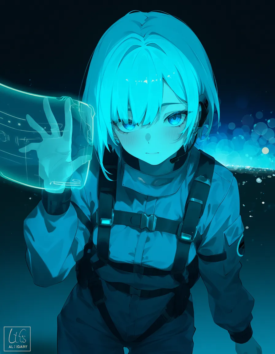 アニメ風SFキャラクター生成